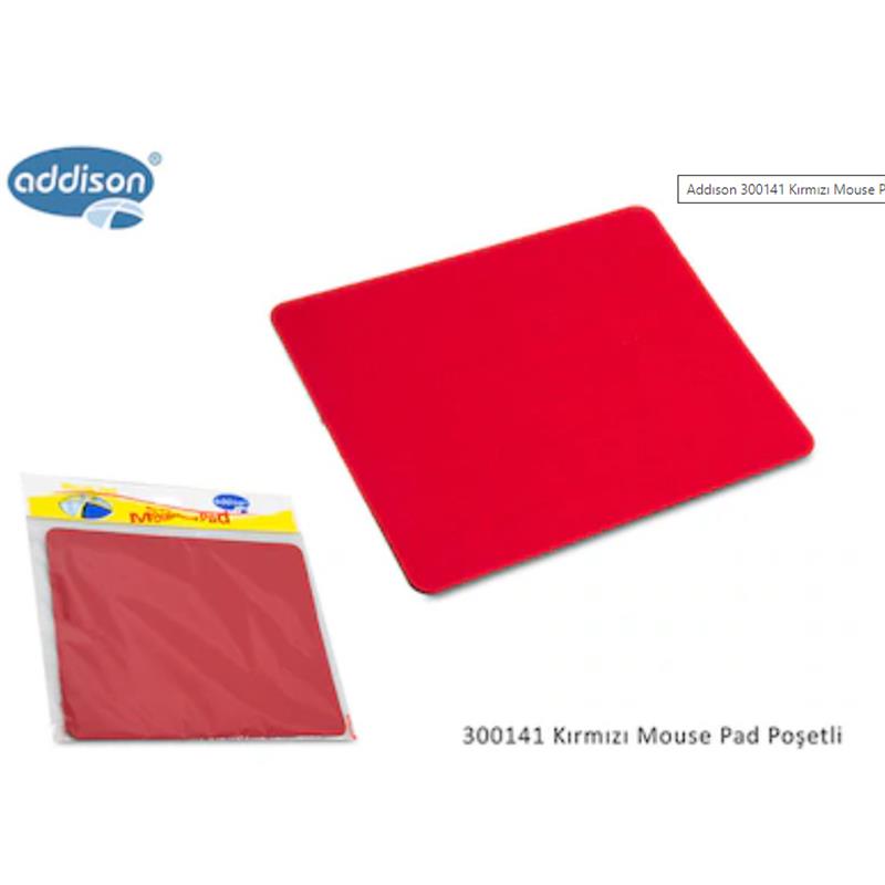 ADDISON 300141 KIRMIZI MOUSE PAD PO�ETL� 