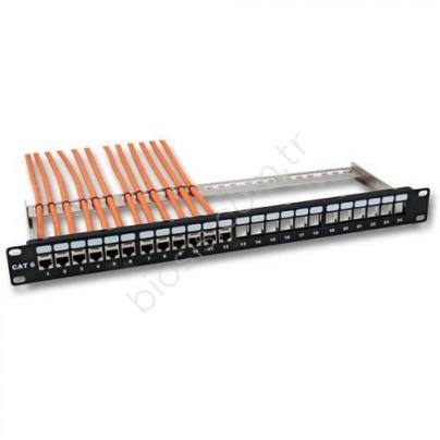 URANIUM U-PMDLR PP-UB24-3824L 24 PORT CAT6 BO� PATCH PANEL 