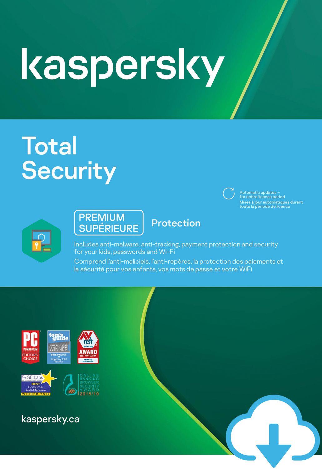 KASPERSKY TOTAL SECURITY 1 KULLANICI 1 YIL 