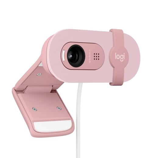 Logitech Brio 100 Webcam Pembe Full HD 960-001623