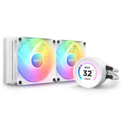 Kraken Elite 240 Beyaz RGB AIO LCD Display 240mm Sıvı Soğutucu