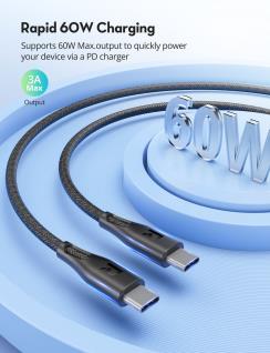 60W Fast charging Type-C to C Cable 1.2m