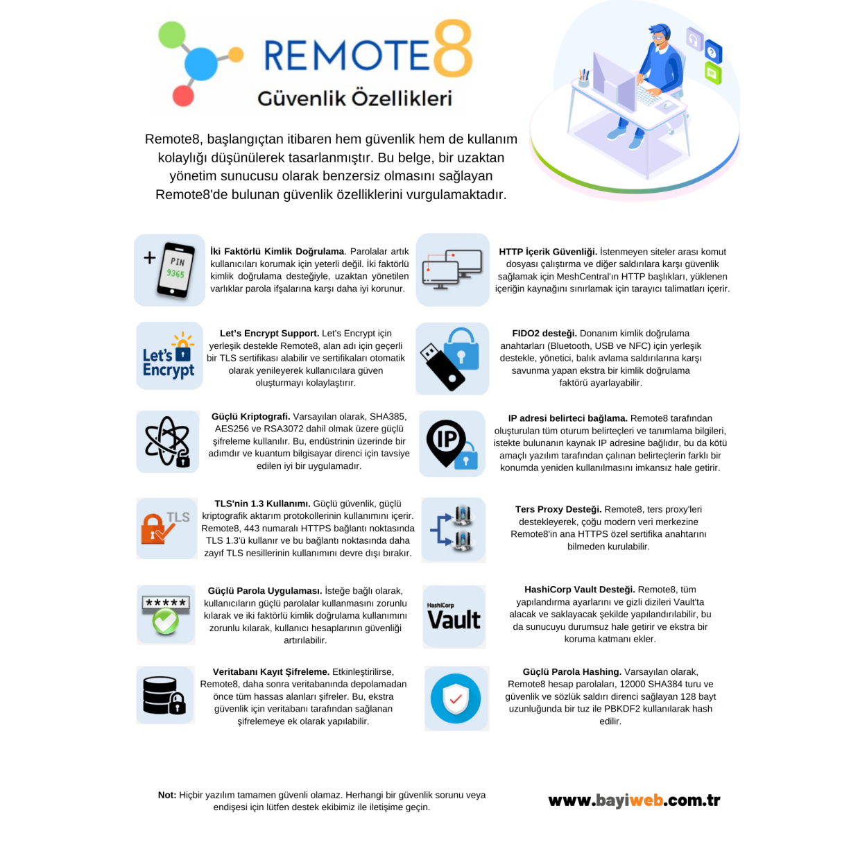 Remote 8 Uzak Masaüstü ve Destek Uygulaması (1 Yıl)