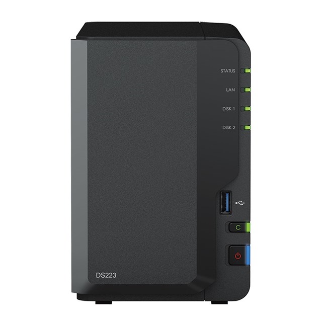 Synology DS223J (2x3.5''/2.5'') Tower NAS