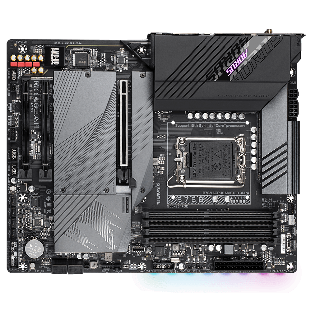 B760 AORUS MASTER DDR4