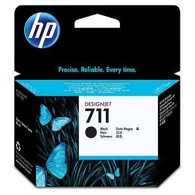 HP CZ133A (711) SIYAH 80 ML GENIS FORMAT MUREKKEP KARTUSU