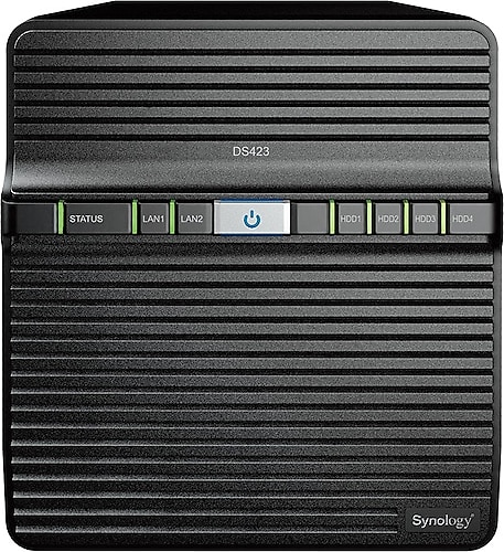 SYNOLOGY DS423 NAS 4YUVALI NAS DEPOLAMA ÜNİTESİ