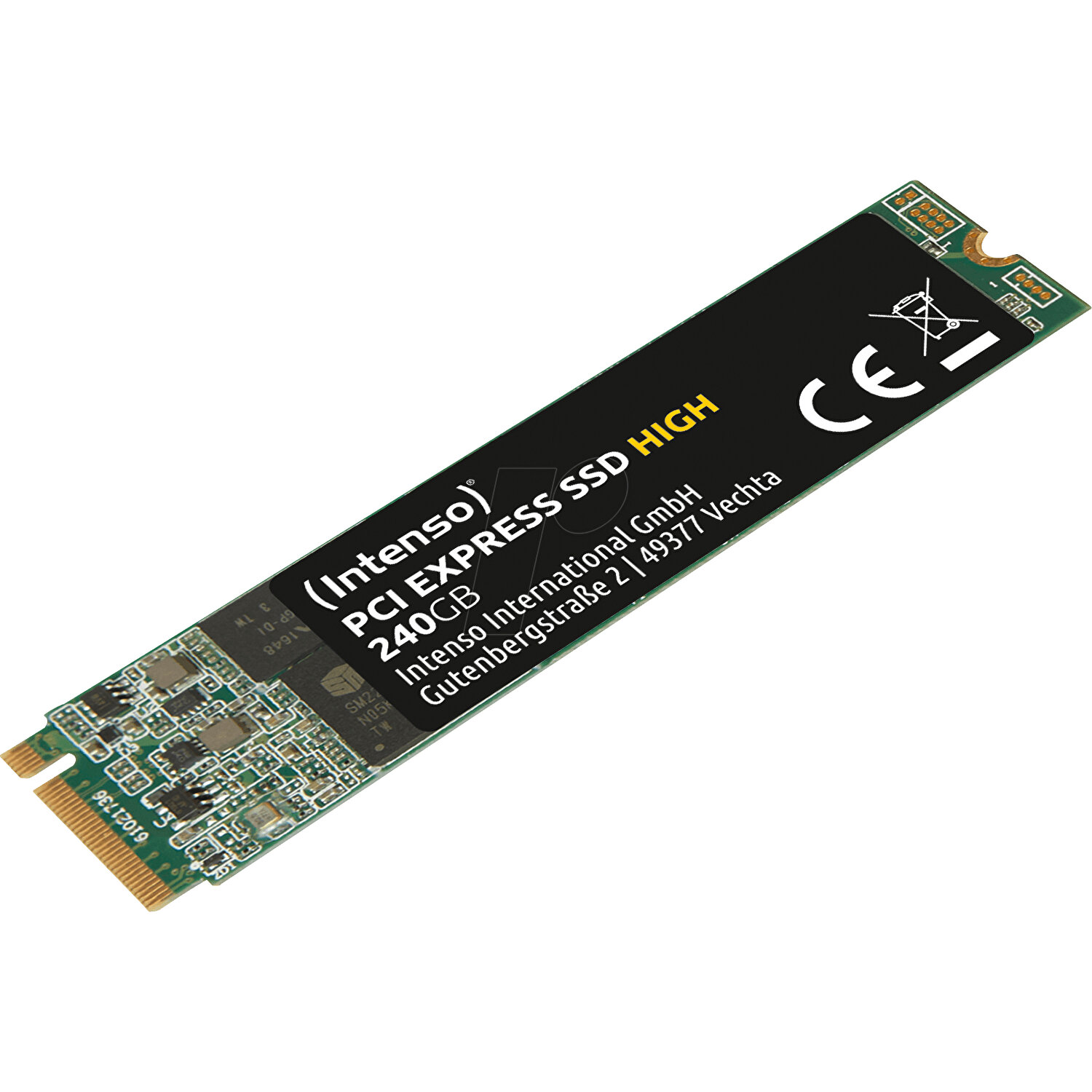 Intenso 240GB M.2 (PCIe)Gen.3x4 NVMe SSD