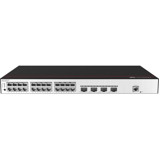 S5735-L24P4S-A-V2 24 10/100/1000BASE-T ports 4 GE SFP ports PoE AC power