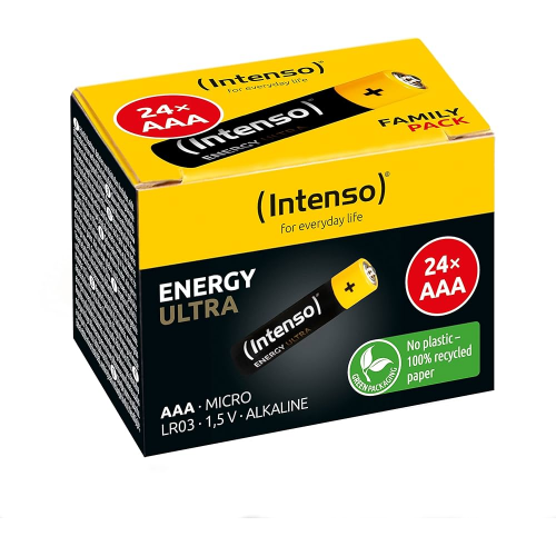  INTENSO 7501814, Energy Ultra, LR03, AAA, 1.5Volt, 24 lÃ¼ Paket, PÄ°L 