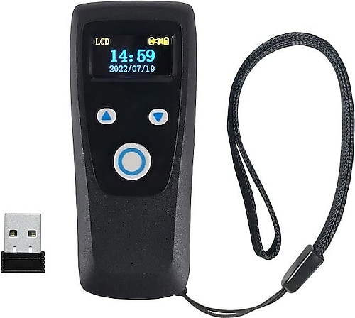 TIWOX VSK-150 2D KAREKOD 2.4G KABLOSUZ BARKOD OKUYUCU + MINI USB DONGLE 