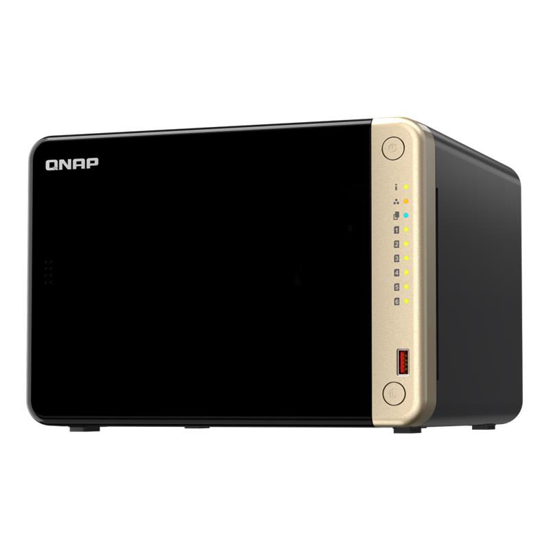 QNAP TS-664-8GB RAM 6 HDD YUVALI TOWER NAS 