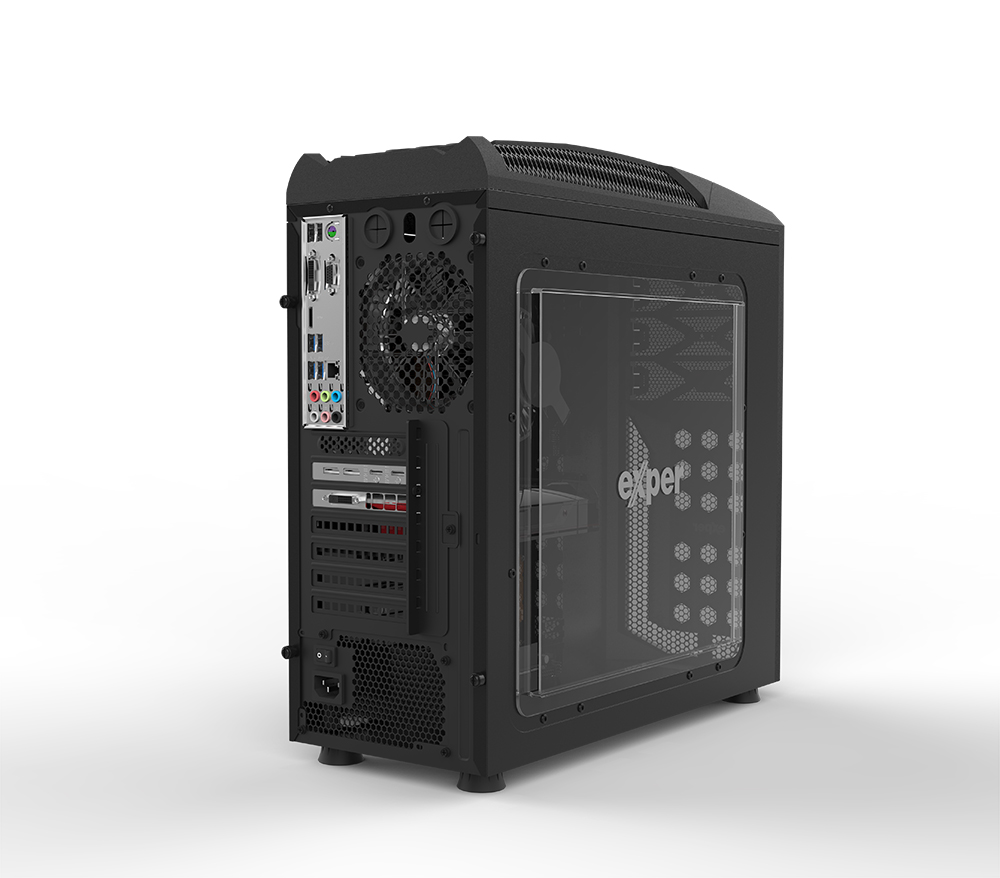 EXPER PC GAMING FLEX XCELLERATOR XC206 ARC B760 i7 13700F 32GB 1TB 8GB INTEL ARC A750 650W FDOS