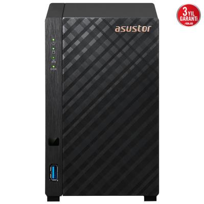 Asustor AS1102TL 2xDisk (2x22TB'a Kadar) 1GB DDR4 1xGbE Nas Yedekleme Ünitesi