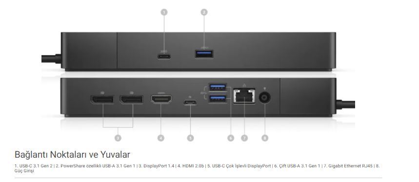 Performance Dock WD19DCS 240W 210-AZBW