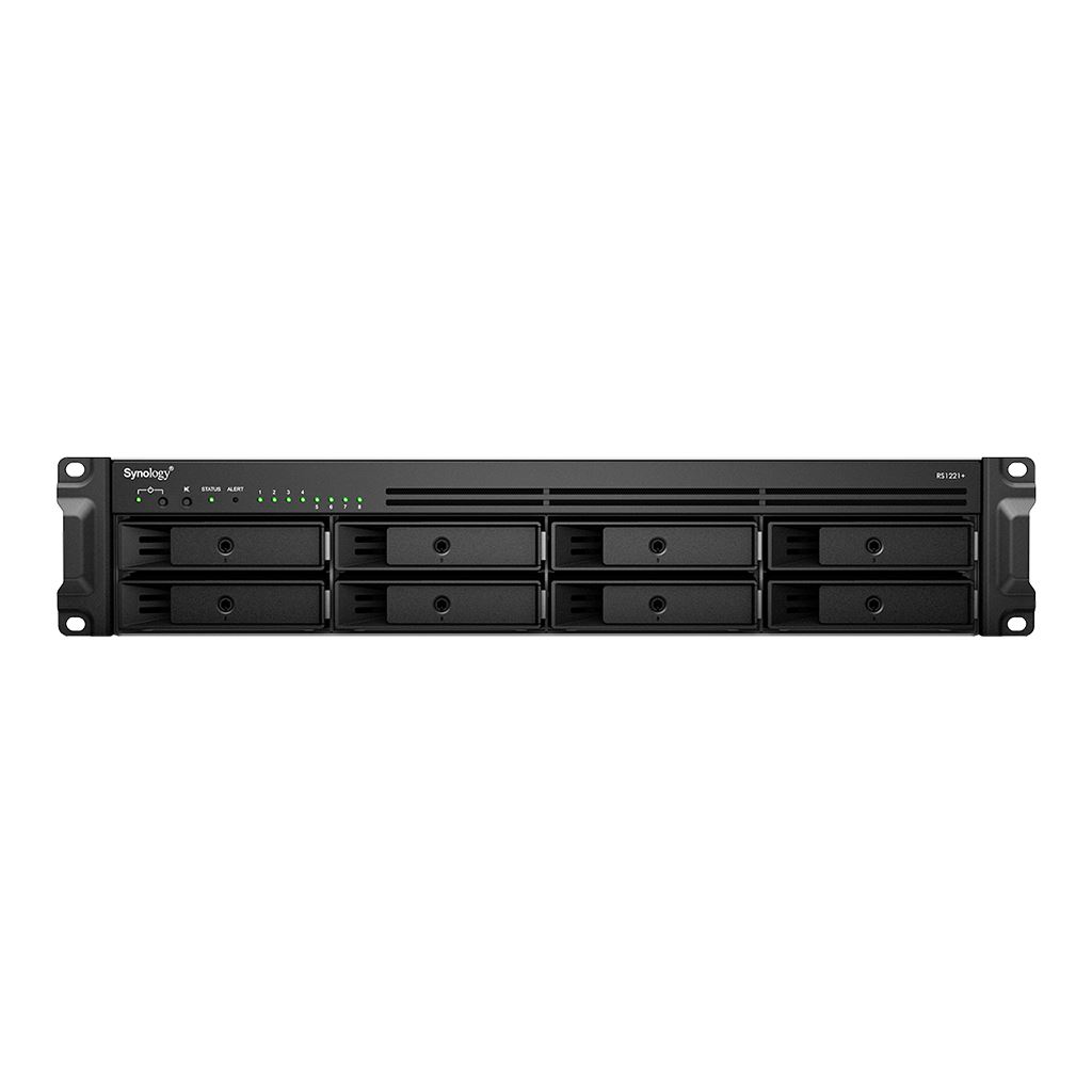 NAS RACK 8AD 3,5"DISK DESTEKLI STORAGE RS1221PLUS