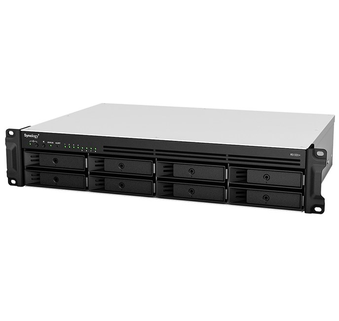 NAS RACK 8AD 3,5"DISK DESTEKLI STORAGE RS1221PLUS