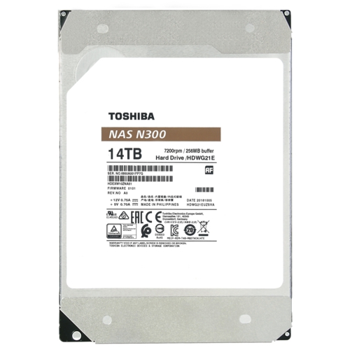 3,5" N300 8TB 128MB 7200RPM HDWG480UZSVA