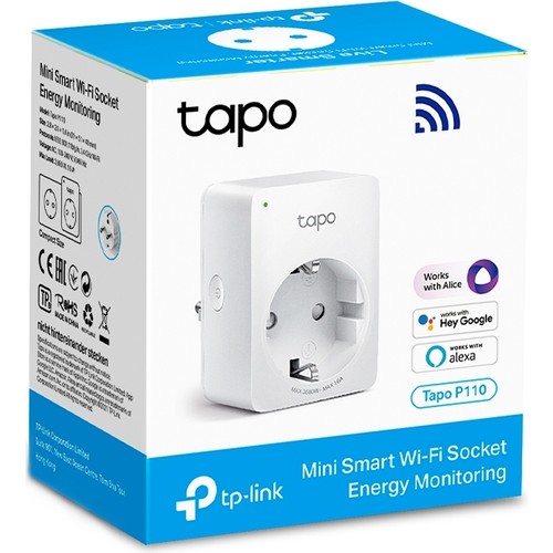 TAPO-P110-1P Mini Akıllı Wi-Fi Soket Priz (1pack/tekli)