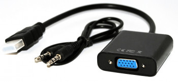 BA-HA-HD15-1 HDMI TO VGA ÇEVİRİCİ ADAPTÖR