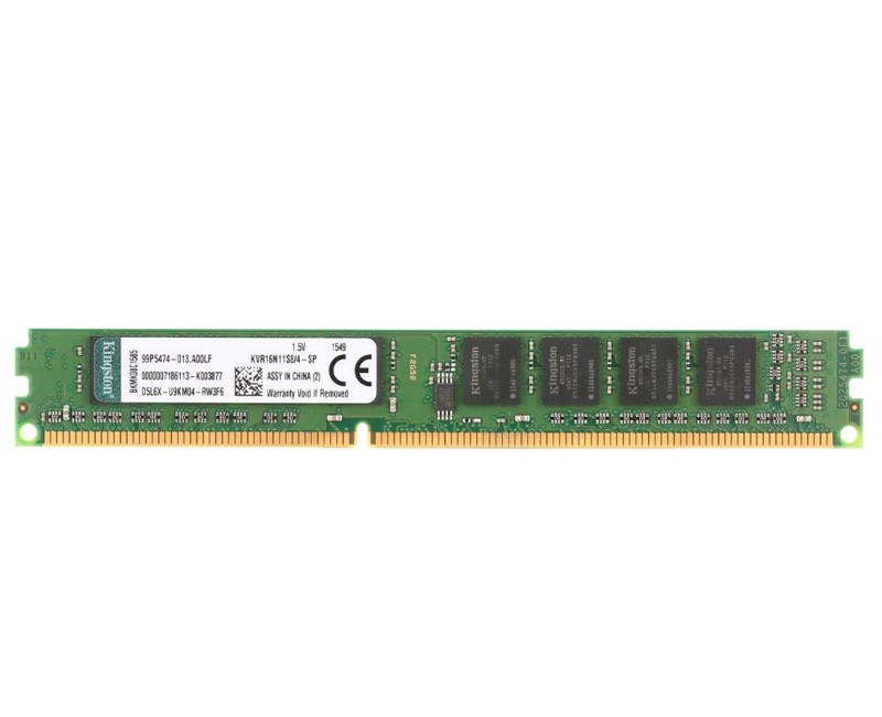 KVR16N11S8/4 4GB 1600MHz DDR3 Non-ECC CL11 DIMM