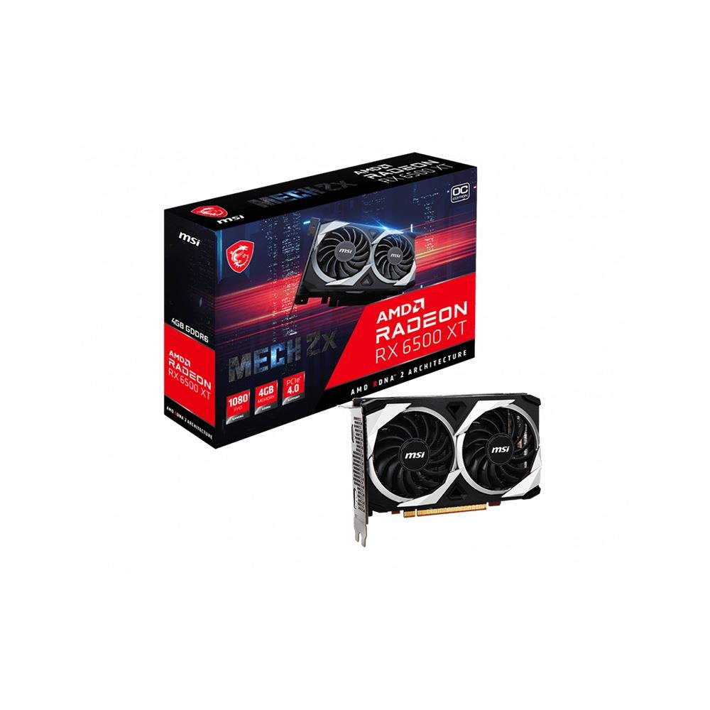 VGA RADEON RX 6500 XT MECH 2x4G OC