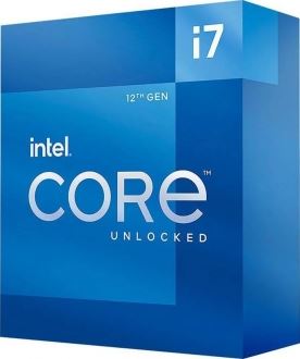 CPU 12700F CI7 4.9GHz 12 Çekirdek 25MB LGA1700 10nm İşlemci BX8071512700F