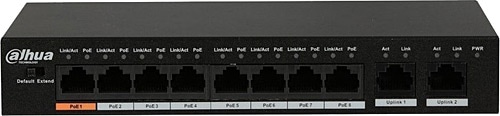 PFS3010-8ET-96 8 Port PoE Yönetilemez Switch