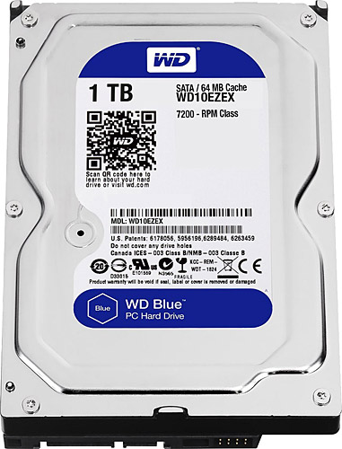 1TB Blue Sata 3.0 7200RPM 64MB 3.5'' Dahili Disk