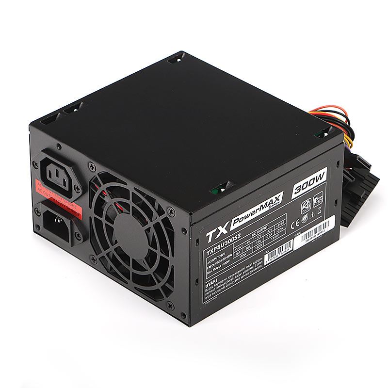 300W PowerMAX 2xSATA, 2xIDE Bilgisayar Güç Kaynağı TXPSU300S1