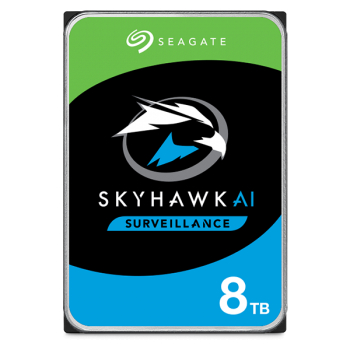 8TB SEAGATE SKYHAWK AI 256MB 7/24 RV ST8000VE001