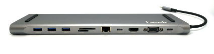 BA-DCK-UC11 TYPE-C TO HDMI/VGA/RJ45 DOCK ST