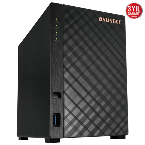 AS1102T 2 Disk Yuvalı (2x18TB) Nas Cihazı