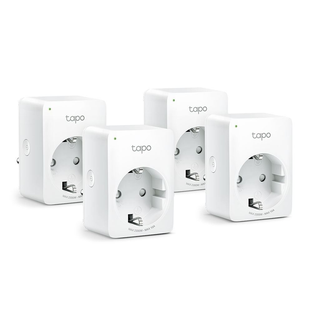 Min Mini Smart Wi-Fi Socket (4-pack) TAPO-P100-4P