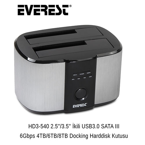 HD3-540 USB3.0 2.5''/3.5'' Hdd Docking