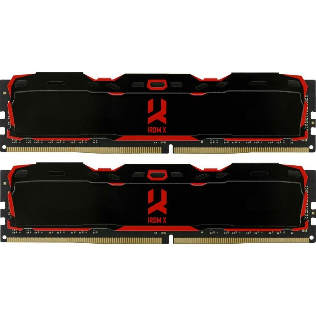 16GB 3200MHz DDR4 DUAL KIT PC4-25600 X BLACK IR-X3200L16SA16GDC