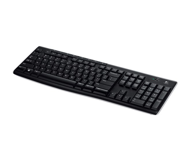 Logitech K270 Kablosuz Klavye Q Siyah 920-003761 