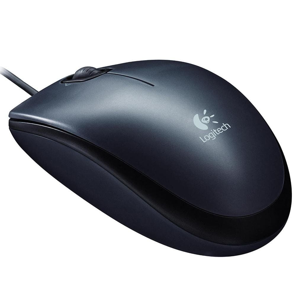 Logitech M90 Kablolu Optik Mouse Siyah 910-001793