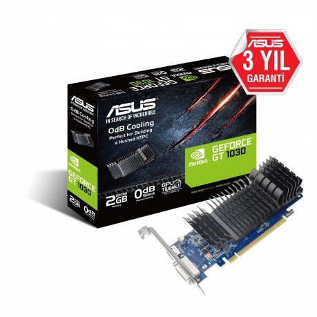 GT1030-SL-2G-BRK 2GB GDDR5 DVI HDMI 64Bit