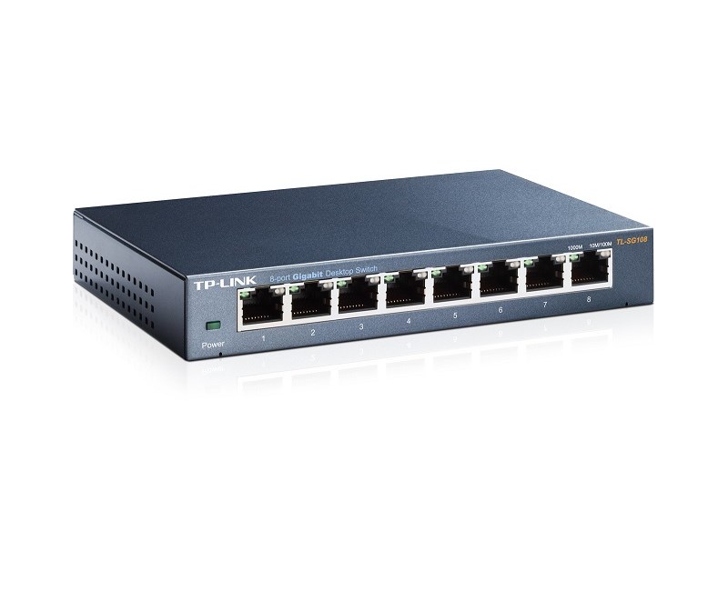 Tp-Link TL-SG108 8Port Masaüstü Switch*