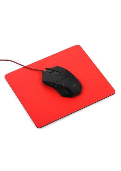 TXACMPAD03RD Tek Renk Baskısız Mousepad-240x200x2mm (KIRMIZI)