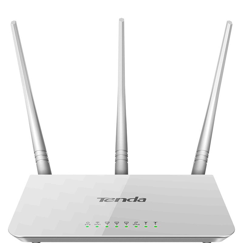 F3-TENDA F3 4Port WiFi-N 300Mbps Router 3 Anten