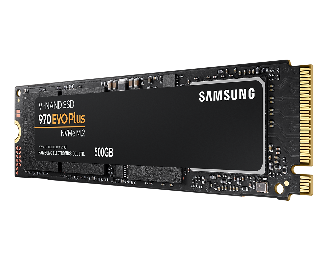 500GB 970 Evo Plus PCIe M.2 3500-3200MB/s 2.38mm Flash SSD