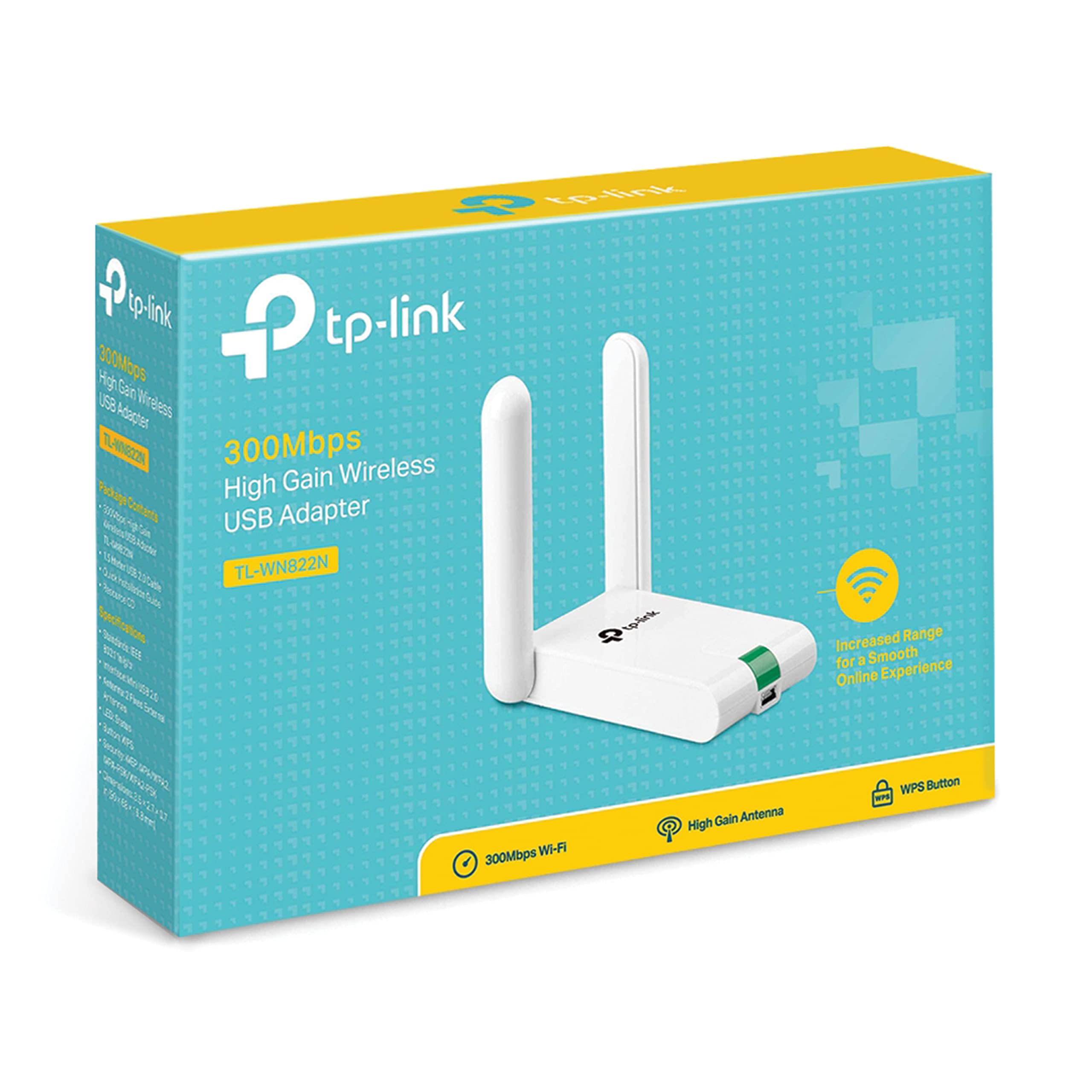 Tp-Link TL-WN822N 300MBPS Kablosuz USB Adaptör