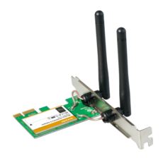  W322E WiFi-N 300Mbps PCI-E Adaptör