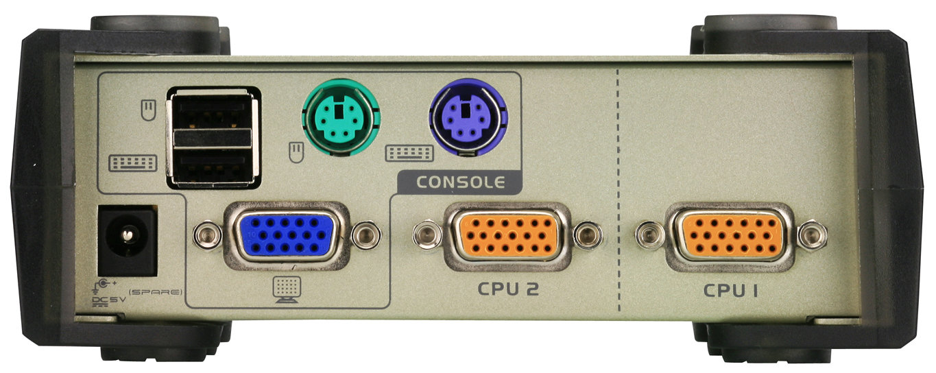 CS82U-AT CS82U-AT Cubiq 2 Port USB & PS/2 KVM Switch