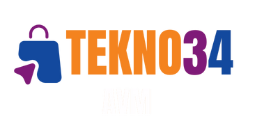 Tekno34 Beyaz Logo